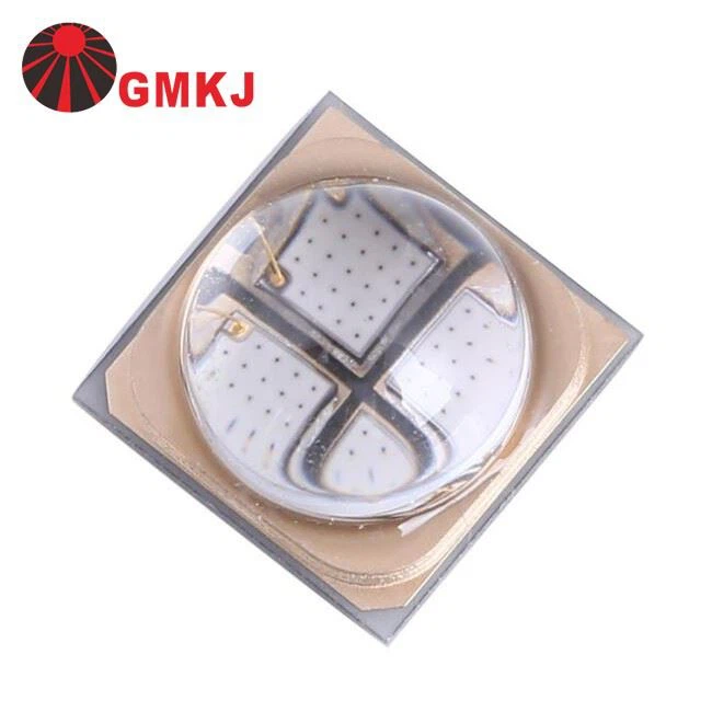 UV LED 6565 6868 8W 10W 12W UVA LED 365nm 385nm 395nm 405nm With Quartz Lens
