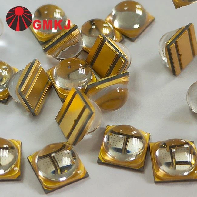 Ceramic 6868 60 Degree Quartz Glass Lens 400nm 405nm 410nm Led Chips